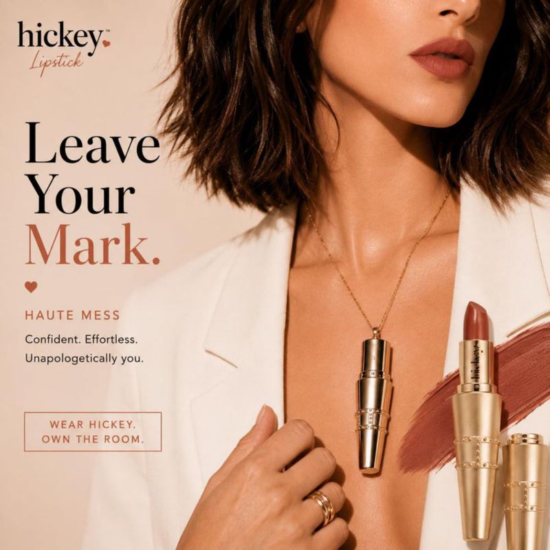 Labial Hickey Haute Mess[Terracota] Recargable