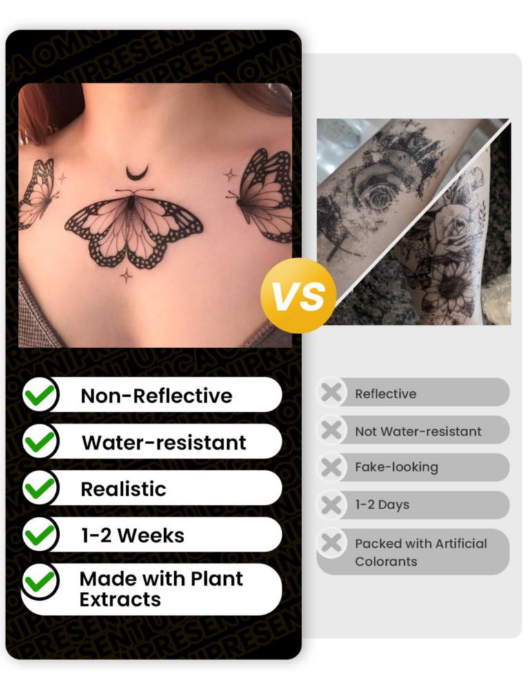 Tatuaje semipermanente UBICA Girasol Floral Grande