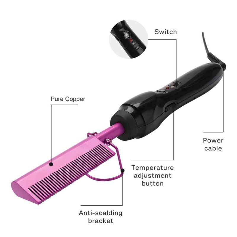 Plancha de Pelo Erokicysh Eléctrica 42W 110V/220V