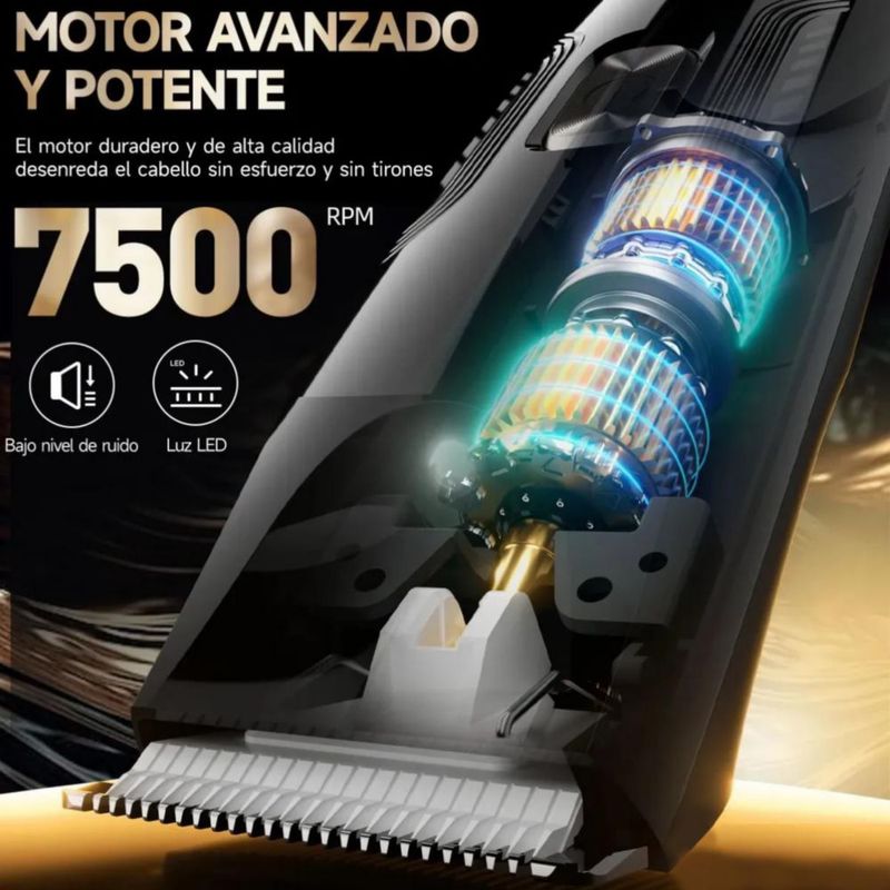 Rasuradora Eléctrica Recargable por USB Negro