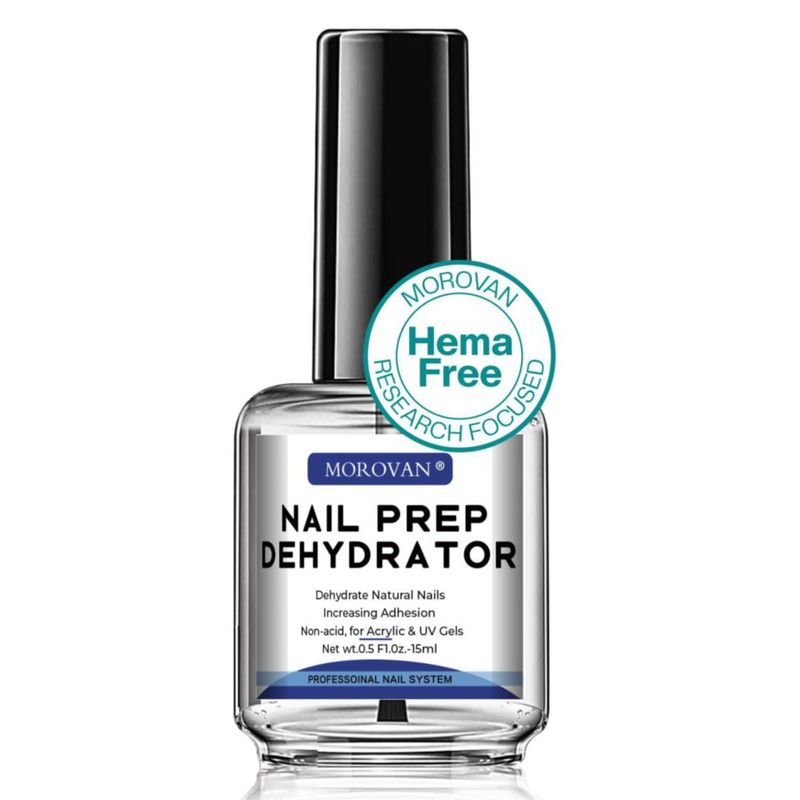Deshidratador de uñas Morovan sin ácido 15 ml para esmalte en gel UV