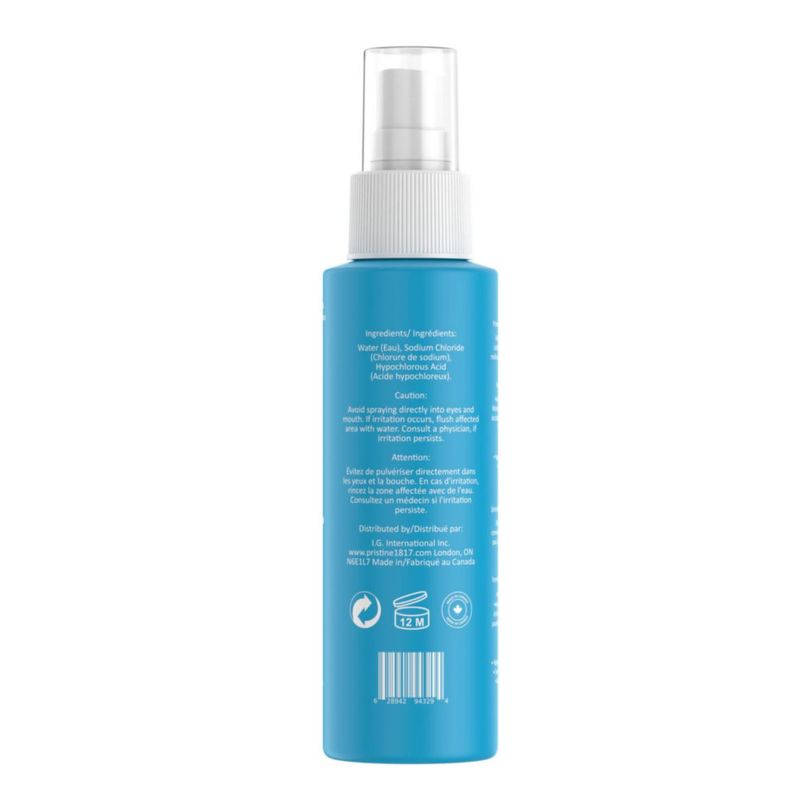 Spray facial Pristine 1817 60 ml Ácido hipocloroso