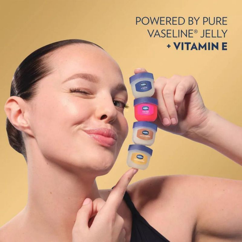 Bálsamo Labial Vaseline Creme Brulee - Pack de 12 (7 g c/u)