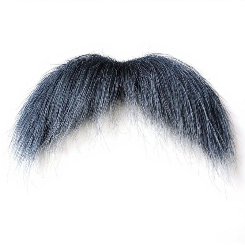 Bigote Falso Autoadhesivo Honcloud Gris