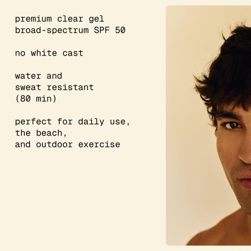 Protector solar poth SPF 50 60 ml con aroma a cacao y vainilla