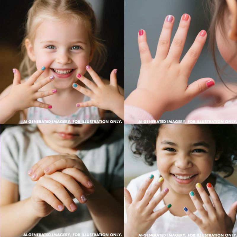 Esmalte de uñas Townley Girl 18 piezas desprendible Toy Story