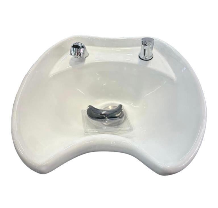 Tarja jabonera de ceramica blanca TLS