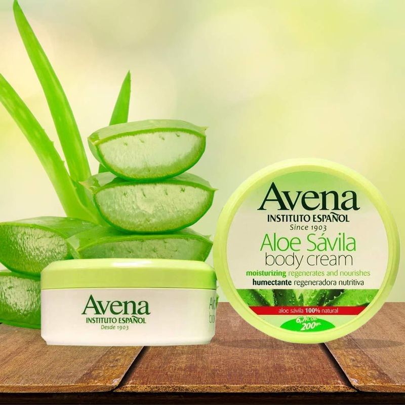 Crema Corporal Avena Aloe Savila Instituto Español 200 ml