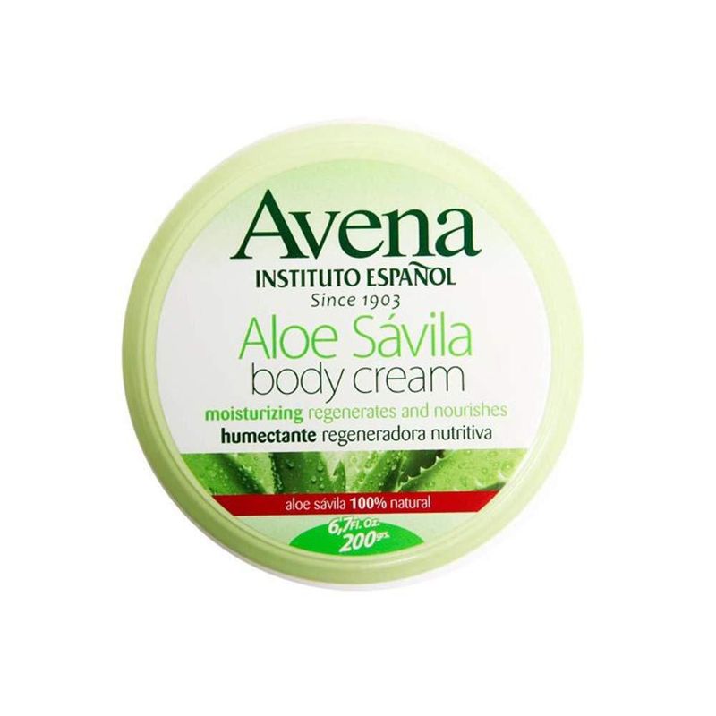 Crema Corporal Avena Aloe Savila Instituto Español 200 ml