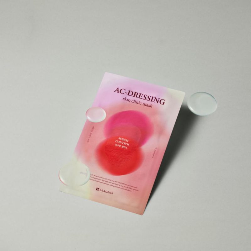 Mascarilla de hoja LEADERS AC-Dressing 10 hojas - Calmante
