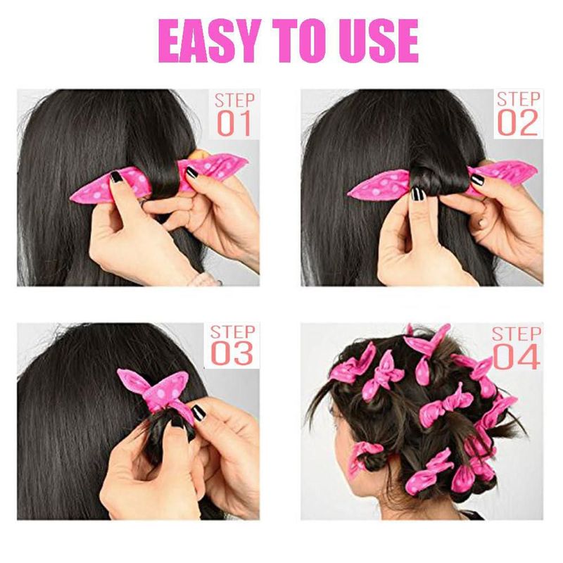 Rulos de espuma flexible Booge - Pack de 8