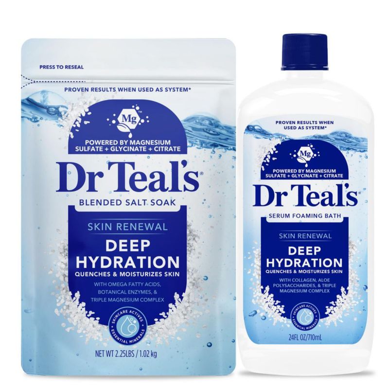 Aditivo de baño Dr Teal's Combo Hidratación Profunda 102 kg