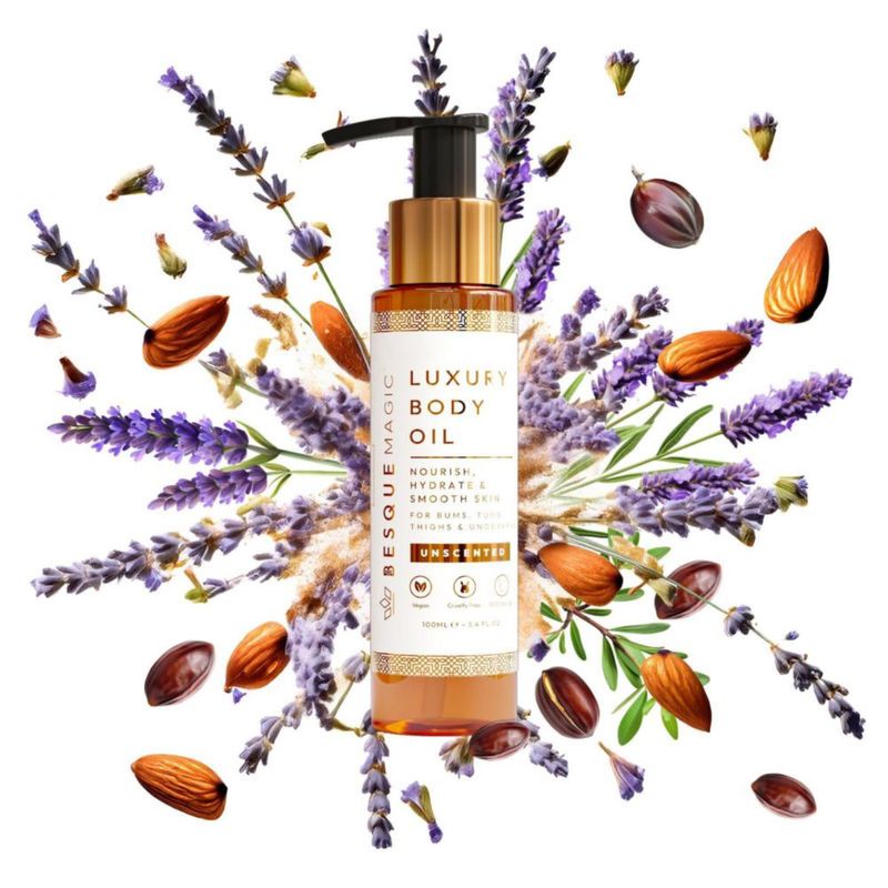 Aceite Corporal Besque Sin Fragancia 100 ml Hidratante Vegano