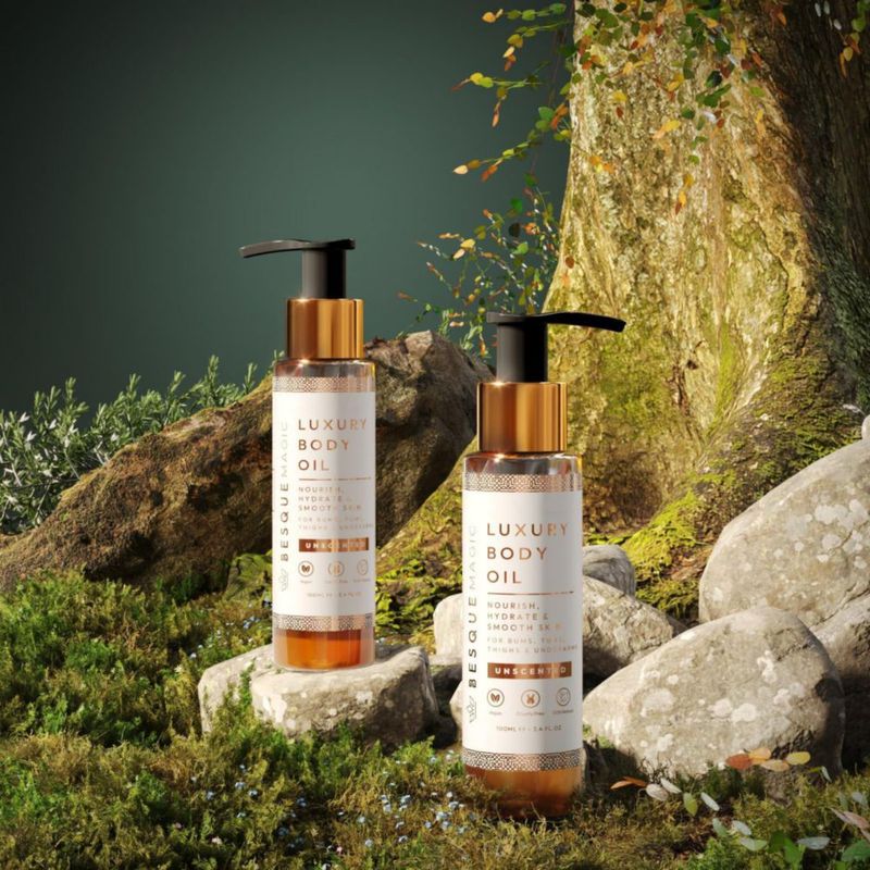 Aceite Corporal Besque Sin Fragancia 100 ml Hidratante Vegano
