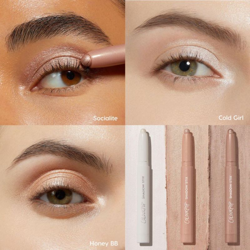 Kit de sombras ColourPop Shadow Stix - 3 unidades