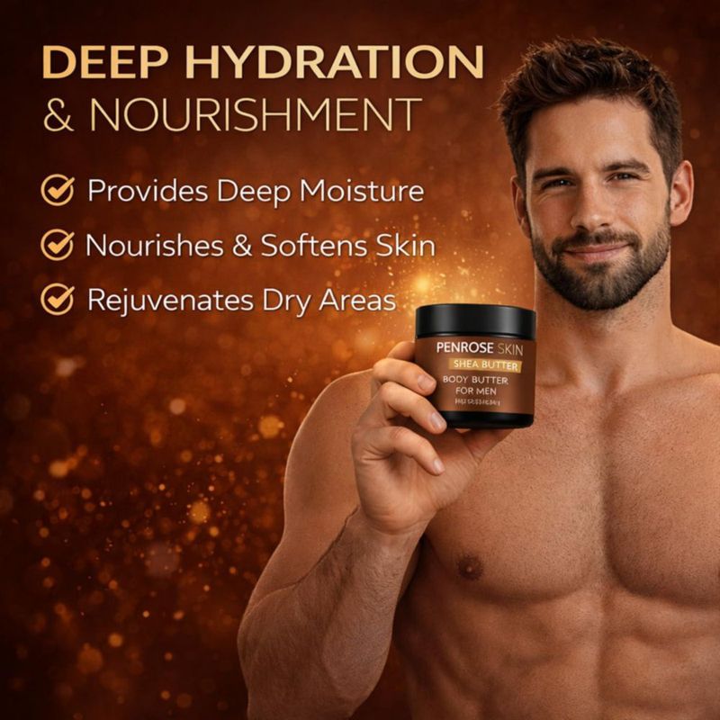 Manteca Corporal Penrose Skin 150 g – Manteca de Karité para Hombres