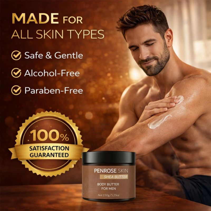 Manteca Corporal Penrose Skin 150 g – Manteca de Karité para Hombres