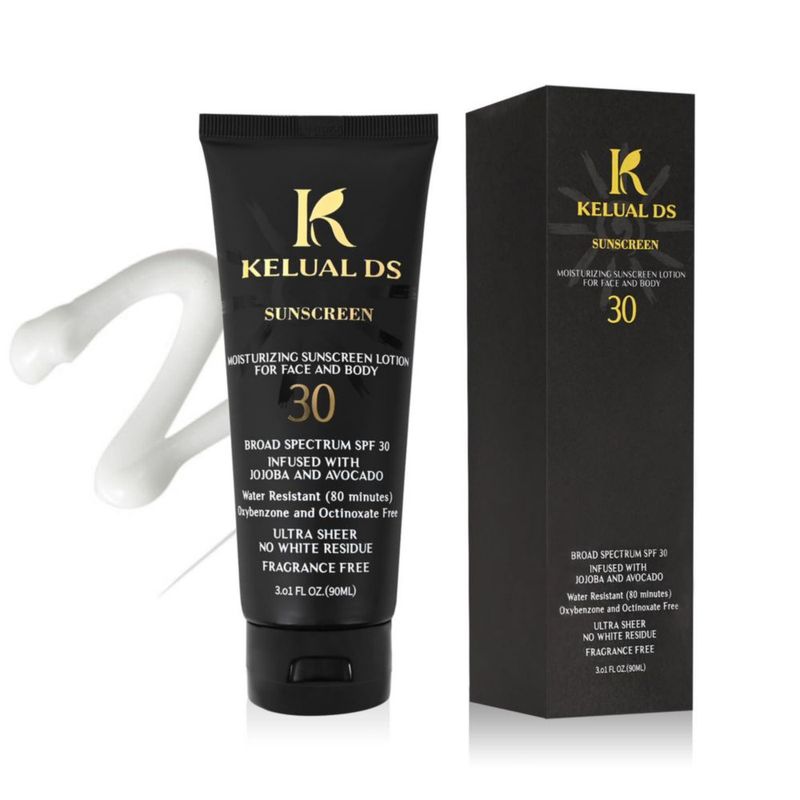Protector solar KELUAL DS SPF 30 90 ml sin fragancia
