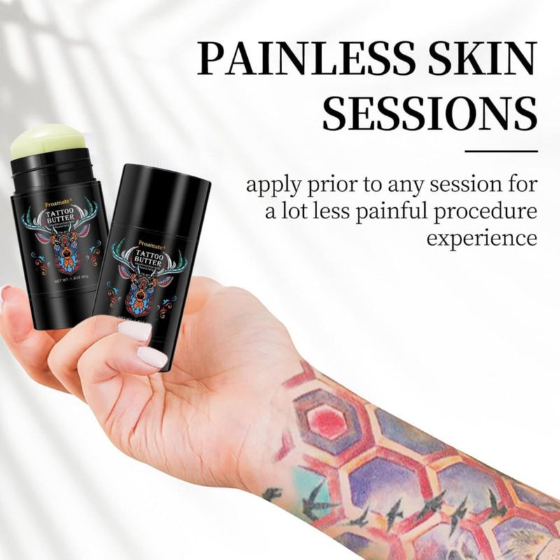 Bálsamo para tatuajes proamate 40 g – Cura y realce del color