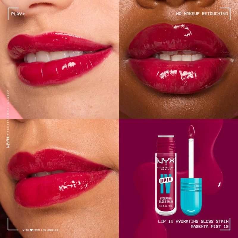 Tinte Labial NYX PROFESSIONAL MAKEUP Magenta Mist 5 ml