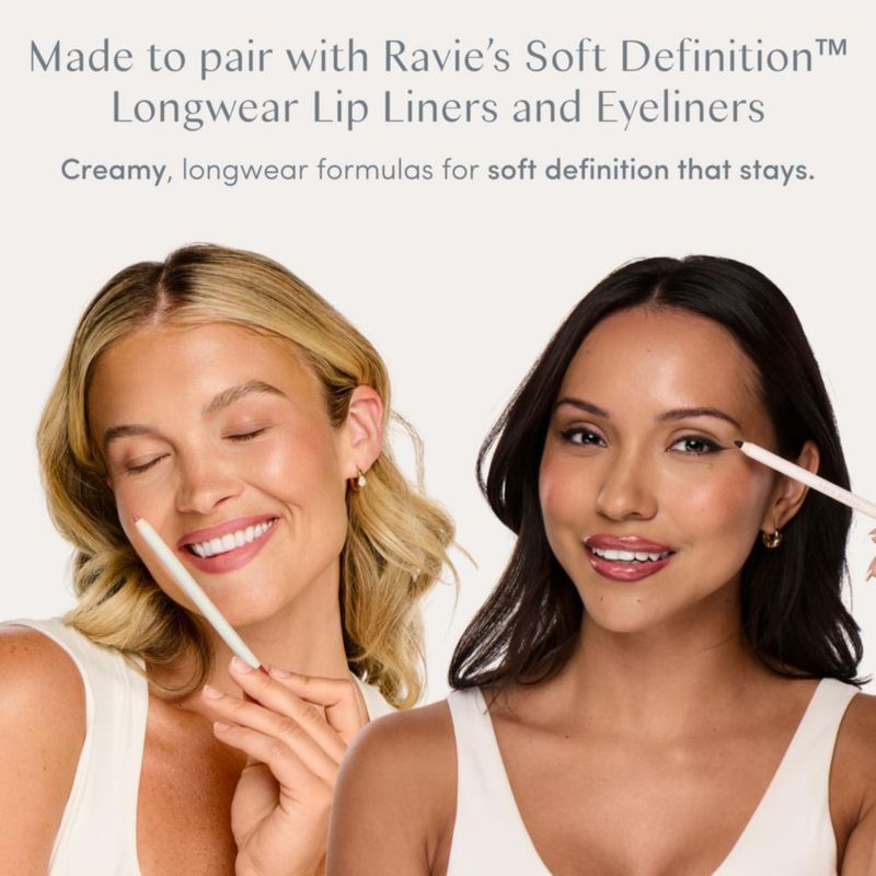 Afilador de lápices Ravie Beauty con cuchilla alemana gris