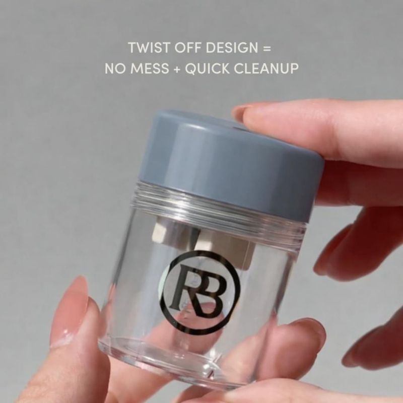 Afilador de lápices Ravie Beauty con cuchilla alemana gris