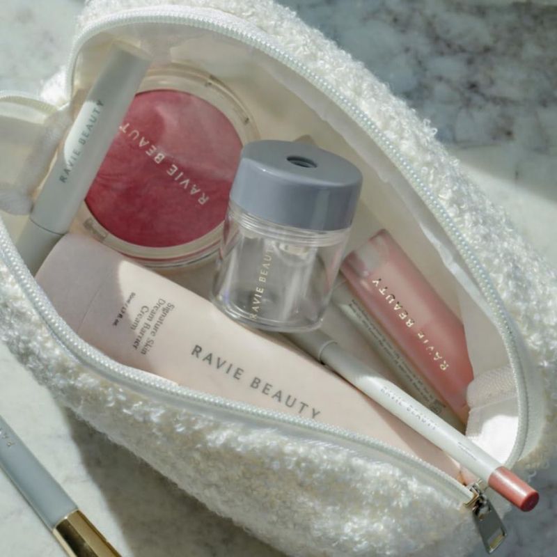 Afilador de lápices Ravie Beauty con cuchilla alemana gris