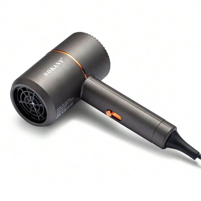 Secadora de Cabello SOKANY SK-2202 1200W Iónica 2 Velocidades Negra