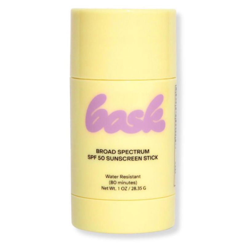 Barra de protector solar Bask SPF 50 28 g (pack de 4) sin fragancia
