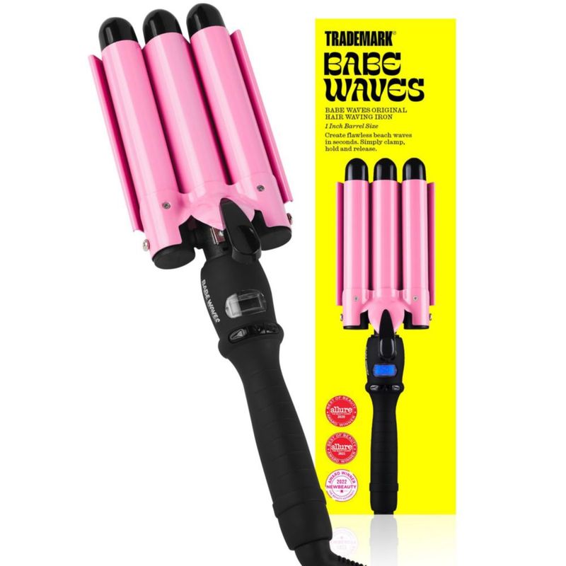 Rizador de Pelo Babe Waves 2.5 cm Rosa 110 V/220 V