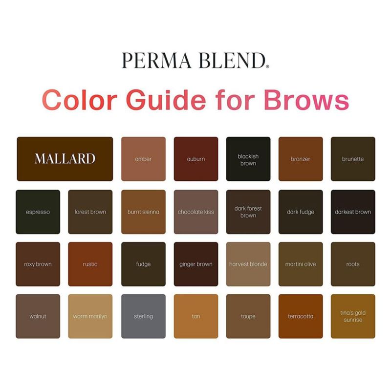 Tinta líquida Perma Blend Marrón negruzco 15 ml
