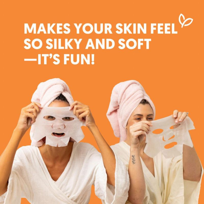 Mascarilla de hoja By Nature Vitamina C + Colágeno - Pack de 12