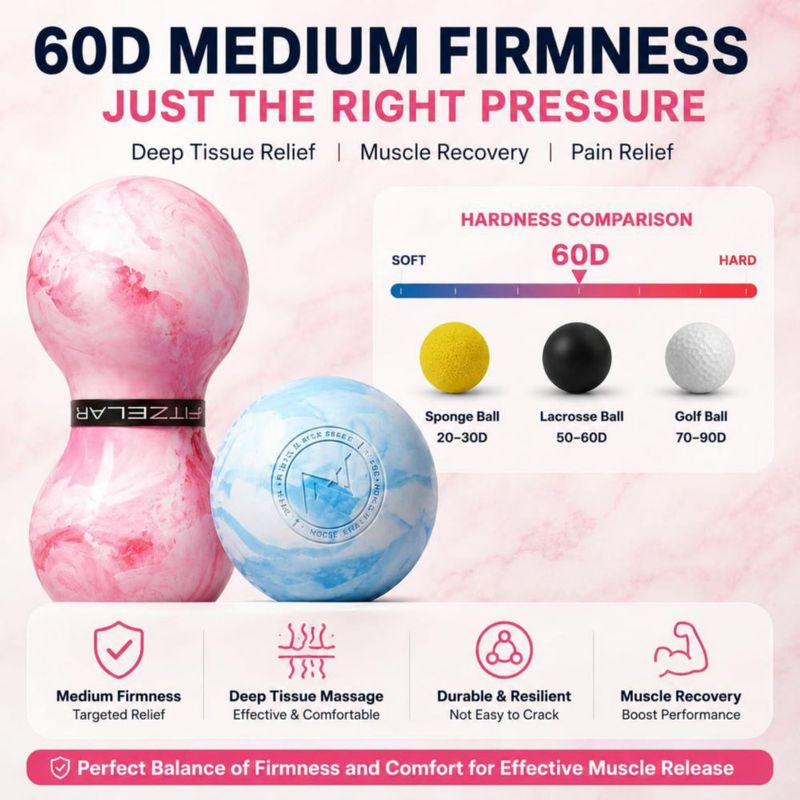 Bola de masaje FITZELAR 6 cm 150 g certificada de calidad