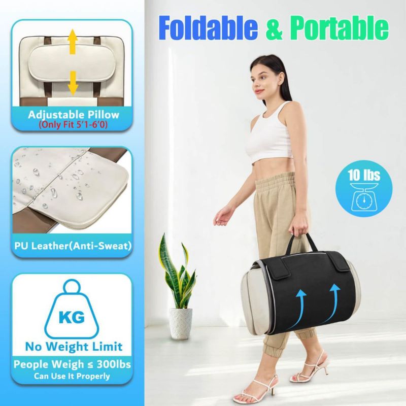 Alfombrilla de masaje Sotion para todo el cuerpo con airbags estiramientos y calor