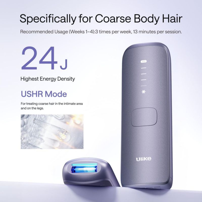 Dispositivo IPL Ulike Air 4 con Enfriamiento de Hielo y Modo USHR