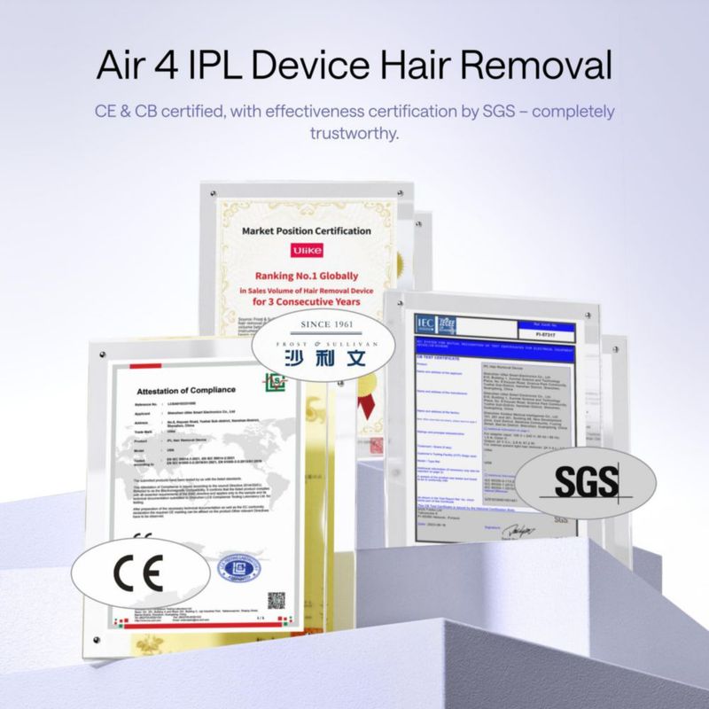 Dispositivo IPL Ulike Air 4 con Enfriamiento de Hielo y Modo USHR