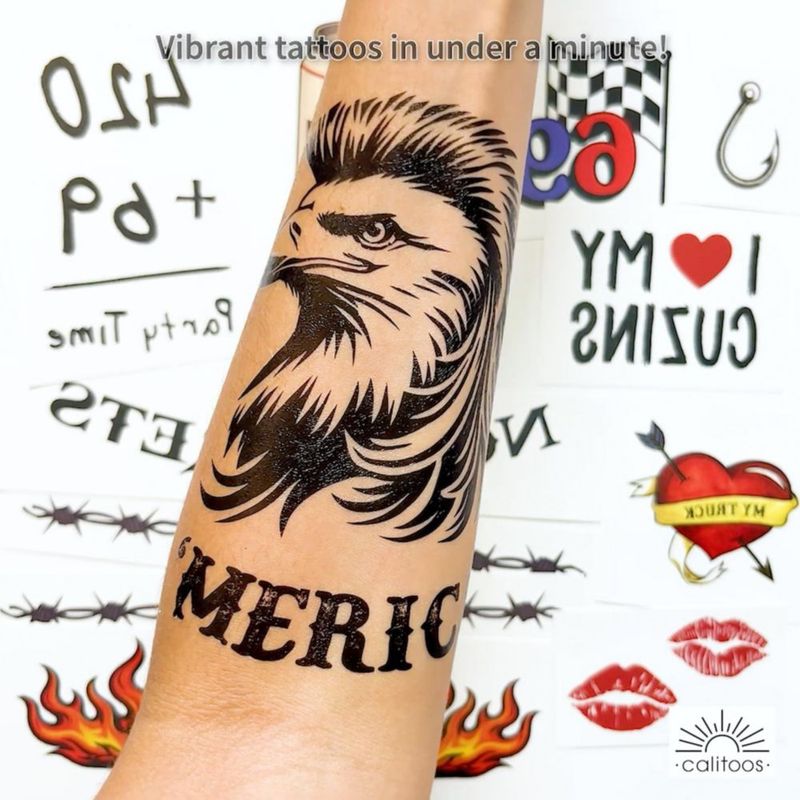 Tatuajes Temporales Calitoos Trash Bash - Kit de Disfraces