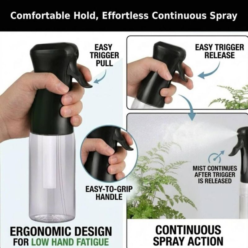 Botella de Spray VIGOR PATH 200 ml de Nebulización Continua