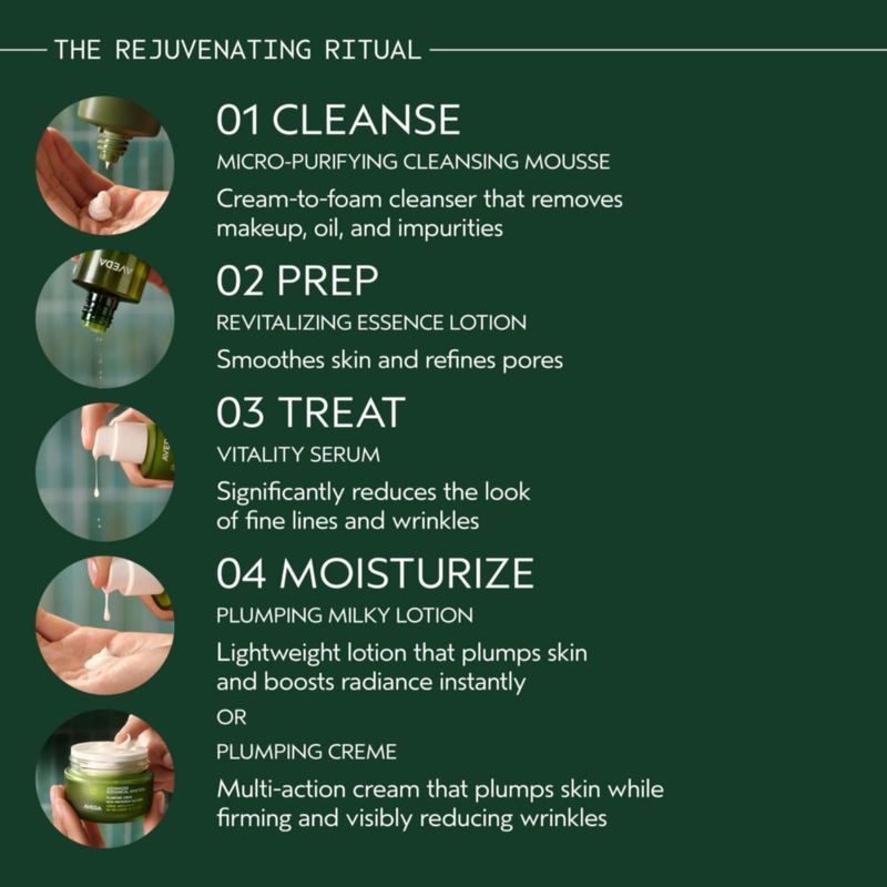 Suero facial Aveda 30 ml Vegano tamaño completo