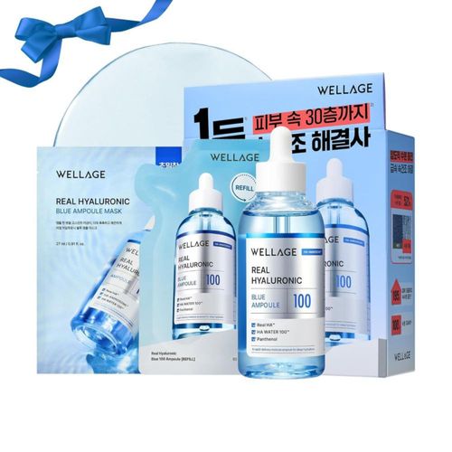 Suero facial WELLAGE Ácido Hialurónico 100 338+202 fl oz