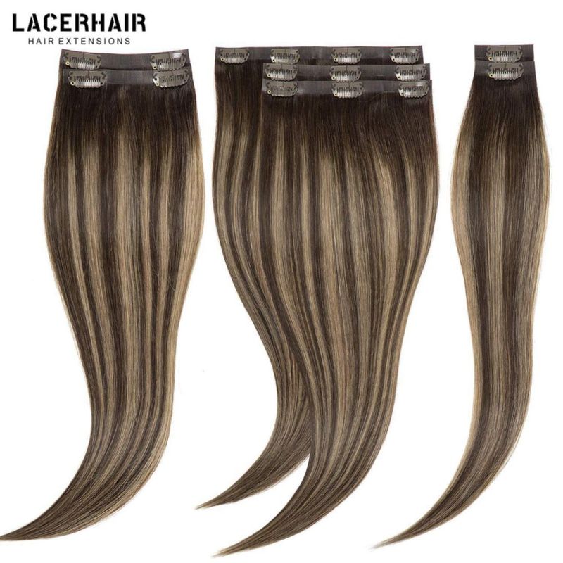 Extensiones de cabello Lacer Clip‑in 110 g #2-2/6