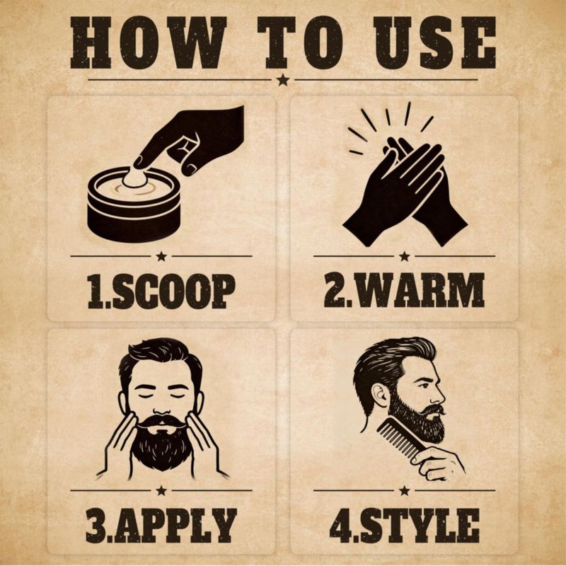 Bálsamo para Barba Cowboy Code 60 g Natural y Suavizante