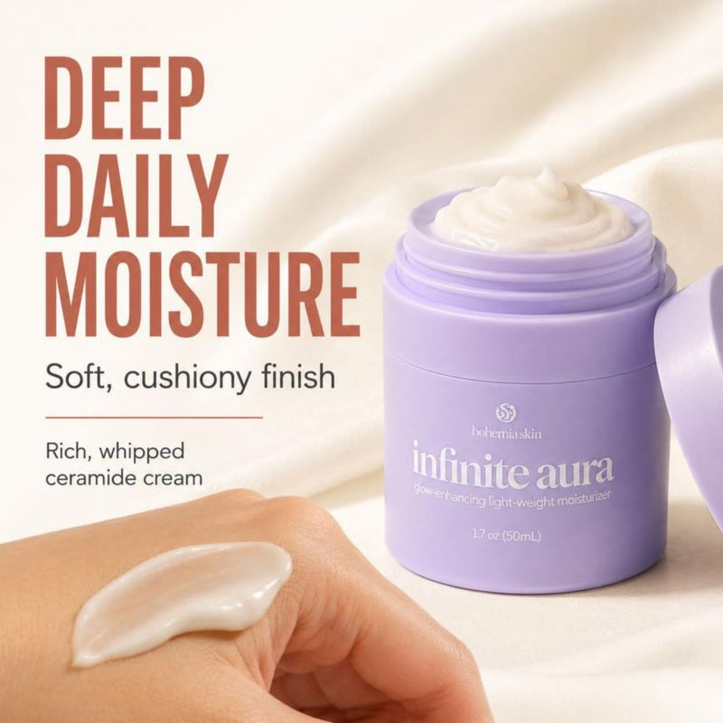 Crema Hidratante Bohemia Skin 50 ml con Péptido de Cobre