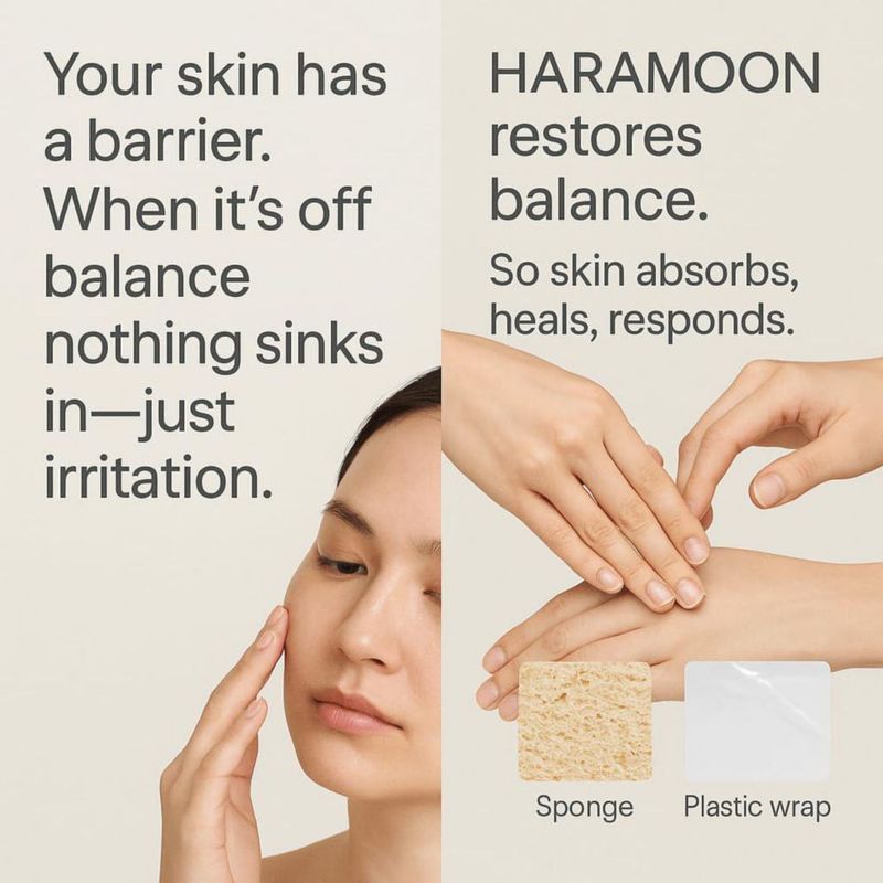 Suero HARAMOON Ampolla Hidratante Vegano Sin Fragancia