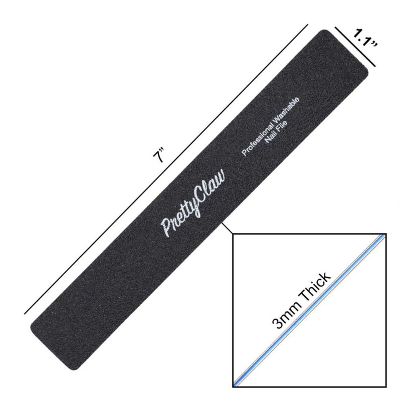 Lima de uñas PrettyClaw 18 cm 80/100 granos - paquete de 50