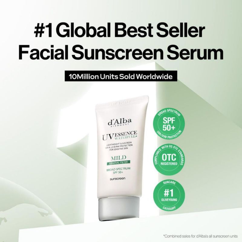 Protector solar d'alba Piedmont White Truffle SPF 50+ 50 ml Vegan