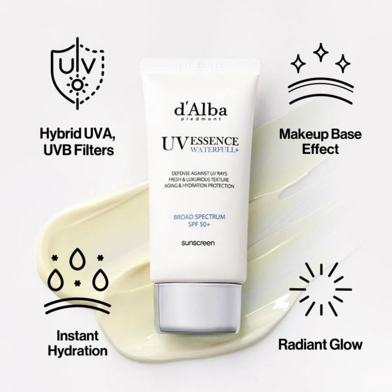 Protector solar d'alba Piedmont White Truffle SPF 50+ 50 ml Vegan