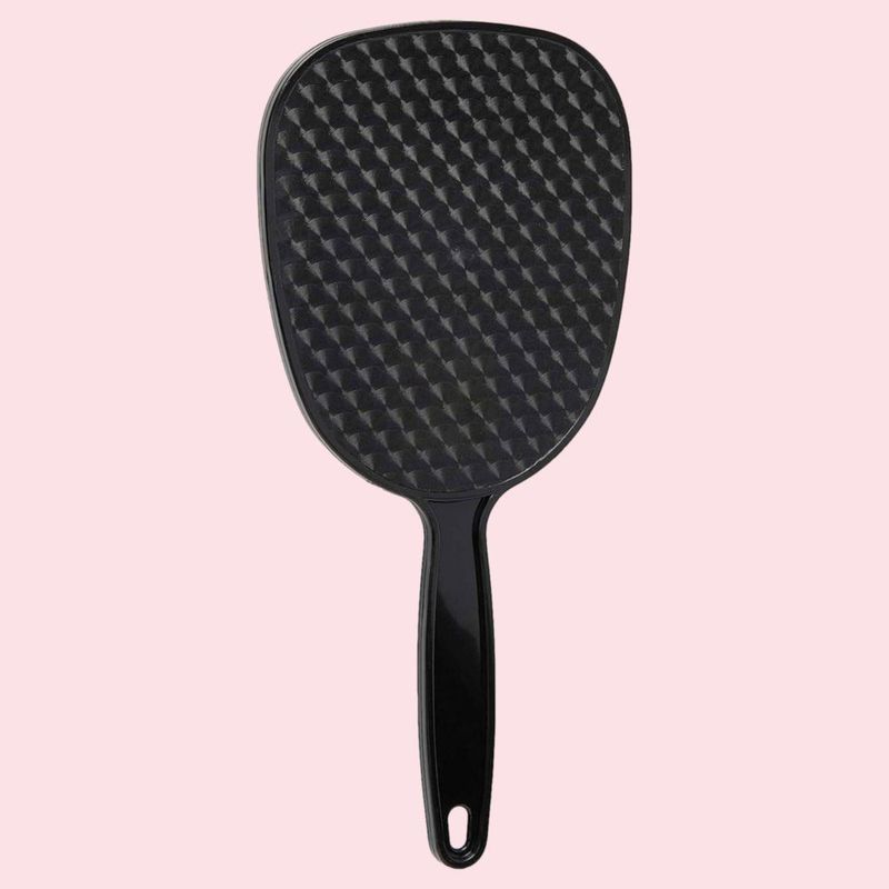 Espejo de mano Diane 13 cm × 28 cm negro 1X