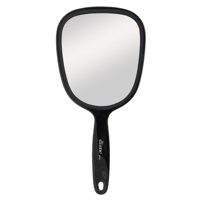 Espejo de mano Diane 13 cm × 28 cm negro 1X