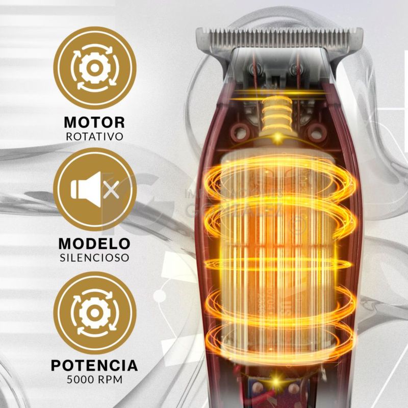 Terminadora Profesional Wahl Detailer 5 Stars Original Uso Rudo Estéticas Barbería